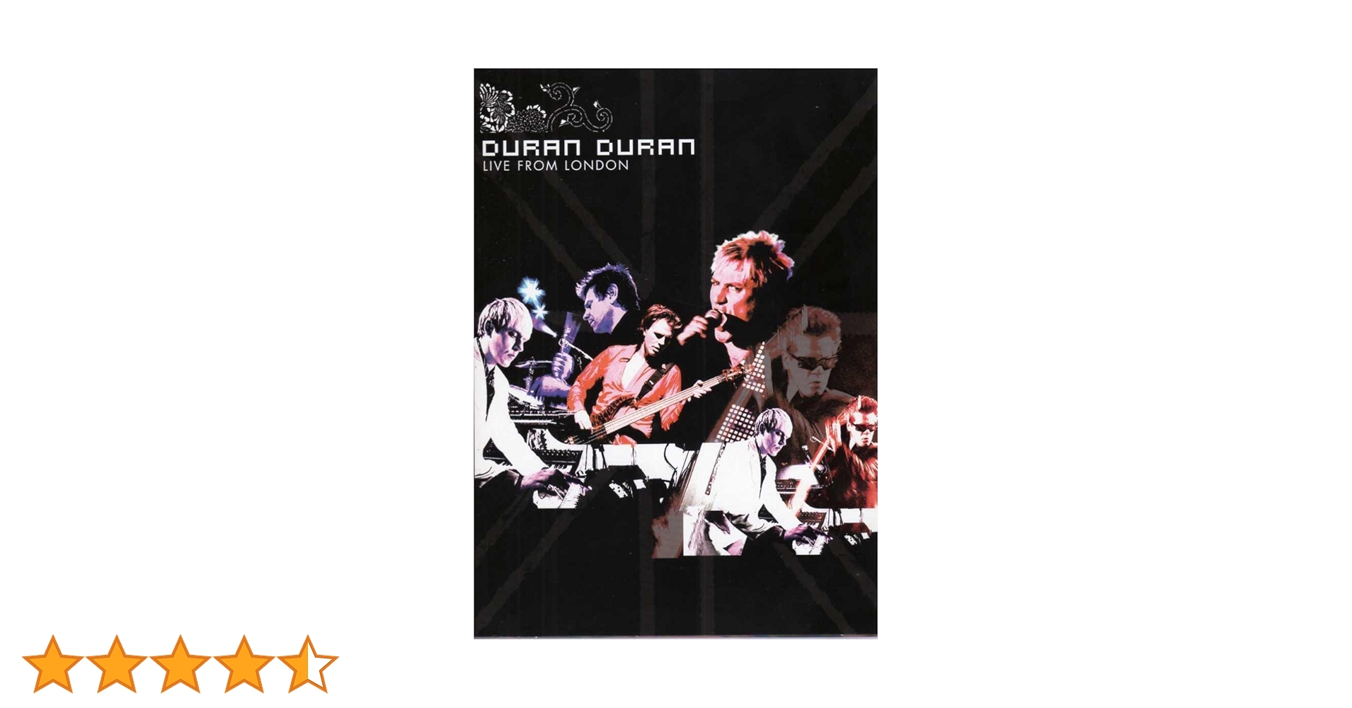 DVD初回限定　デュランデュラン　ライブフロムロンドン　ライブCD、メガネ付き DVD初回限定 デュランデュラン ライブフロムロンドン ライブCD